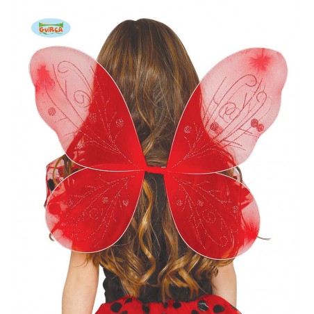 ALAS ROJAS 44 X 37 CMS.